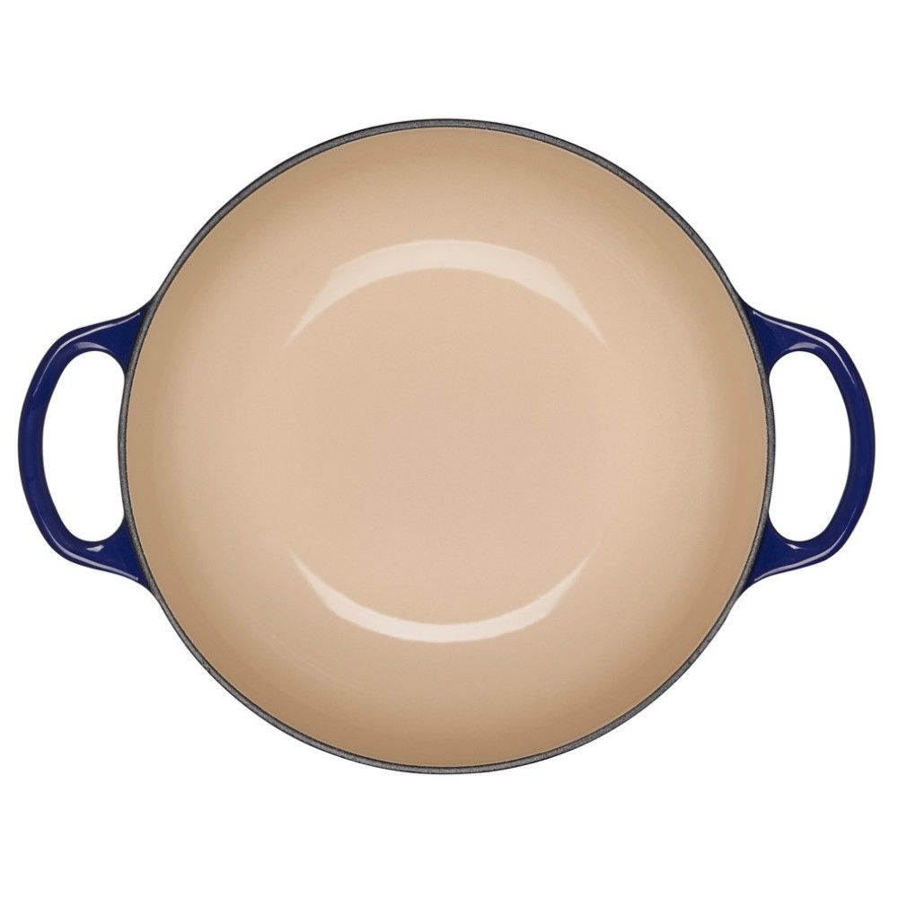  Le Creuset 2.5Qt Signature Cocotte Eiffel Tower Collection | Indigo Blue
