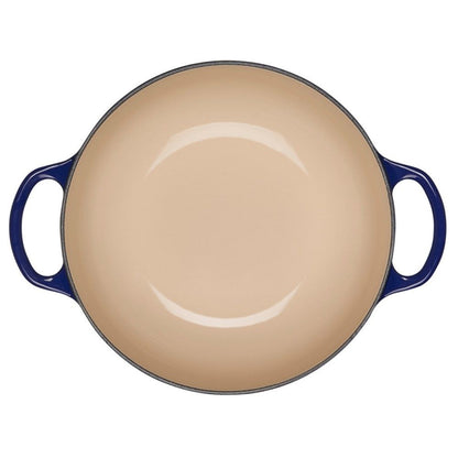  Le Creuset 2.5Qt Signature Cocotte Eiffel Tower Collection | Indigo Blue