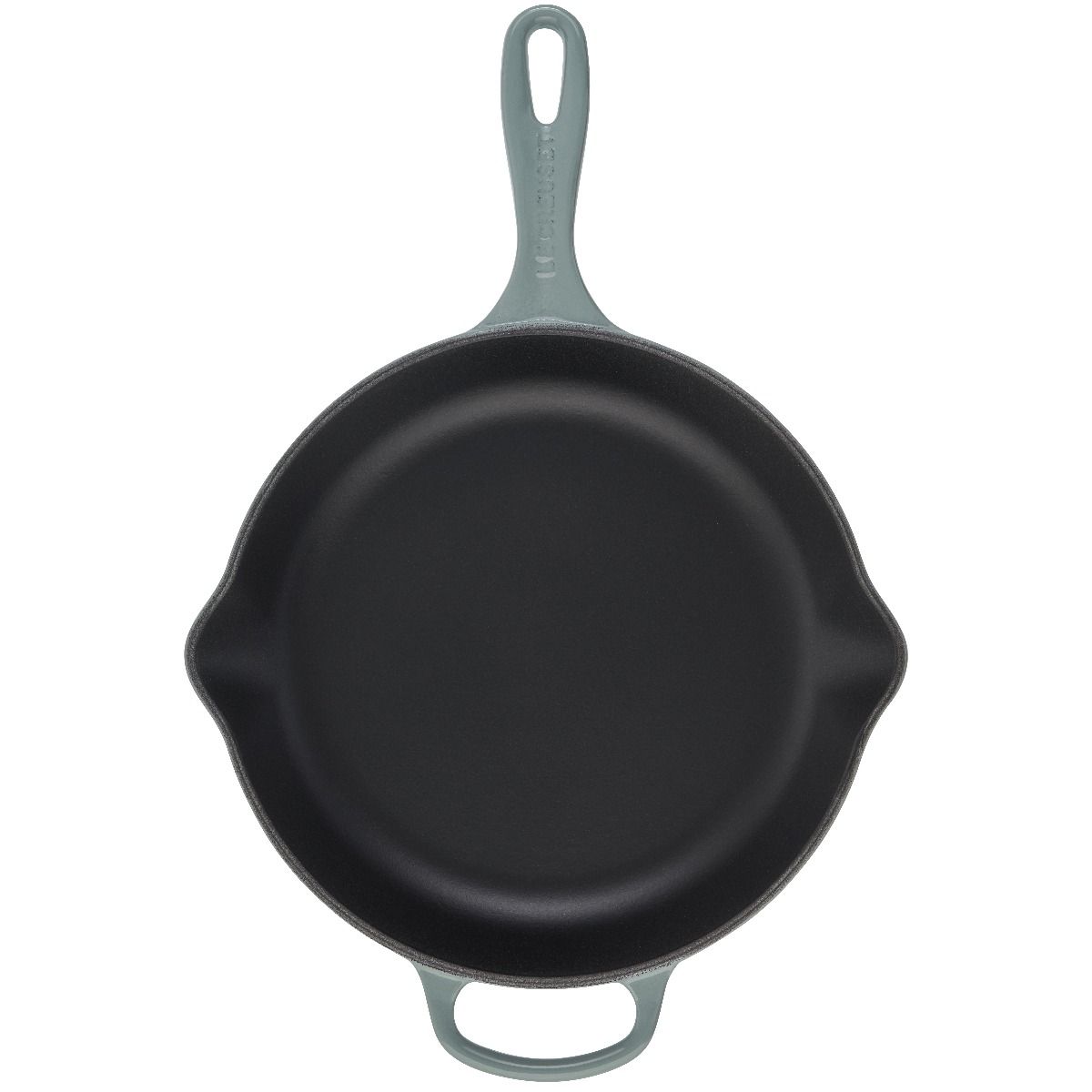  Le Creuset 10.25" Signature Skillet | Sea Salt