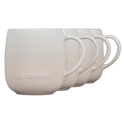  Le Creuset 13oz Heritage Mugs (Set Of 4) | Meringue White