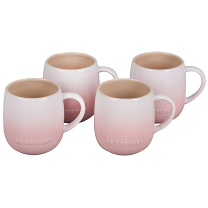  Le Creuset 13oz Heritage Mugs (Set Of 4) | Shell Pink