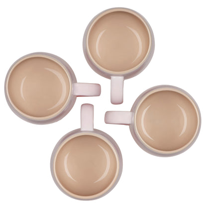  Le Creuset 13oz Heritage Mugs (Set Of 4) | Shell Pink