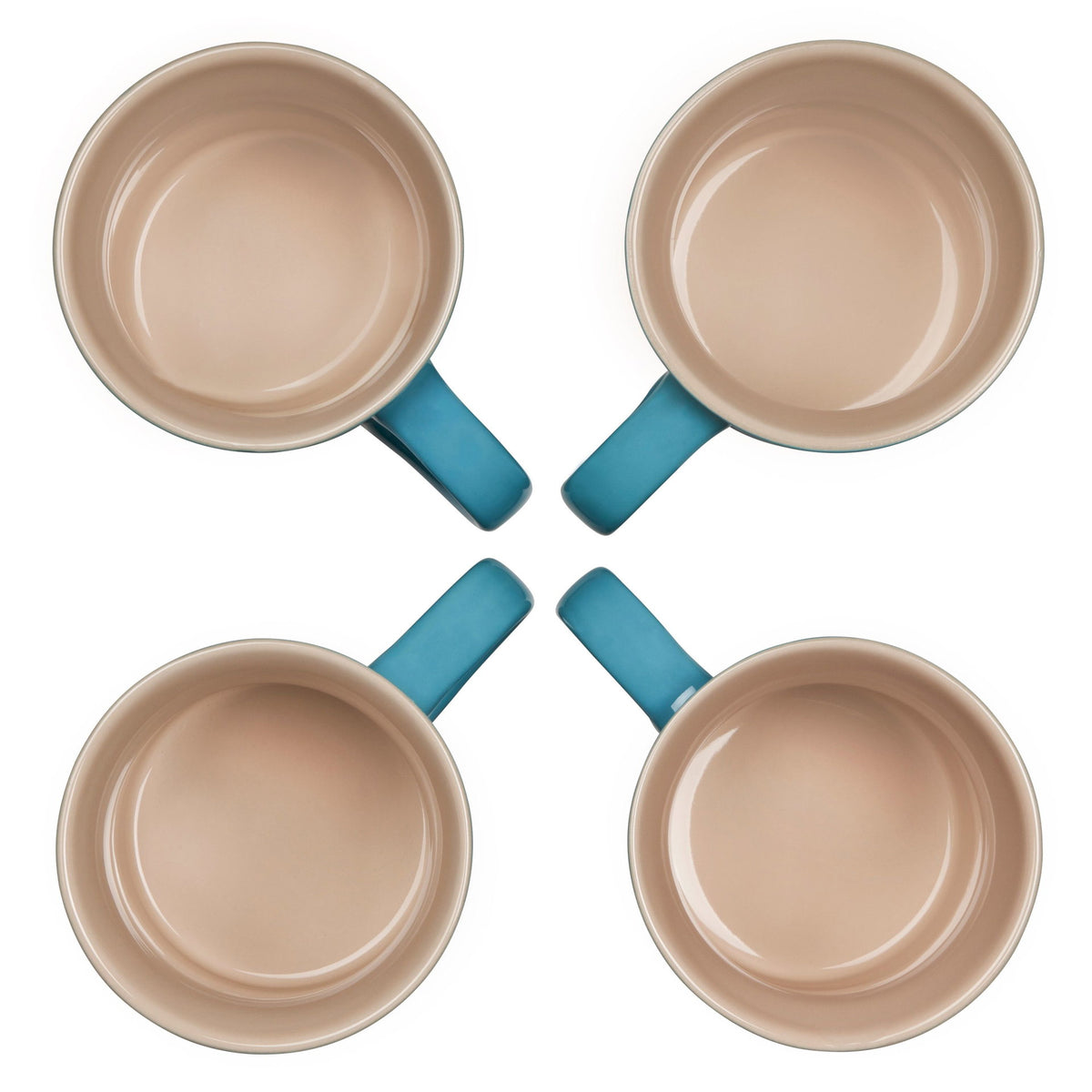  Le Creuset 14oz Mugs (Set Of 4) | Caribbean Blue