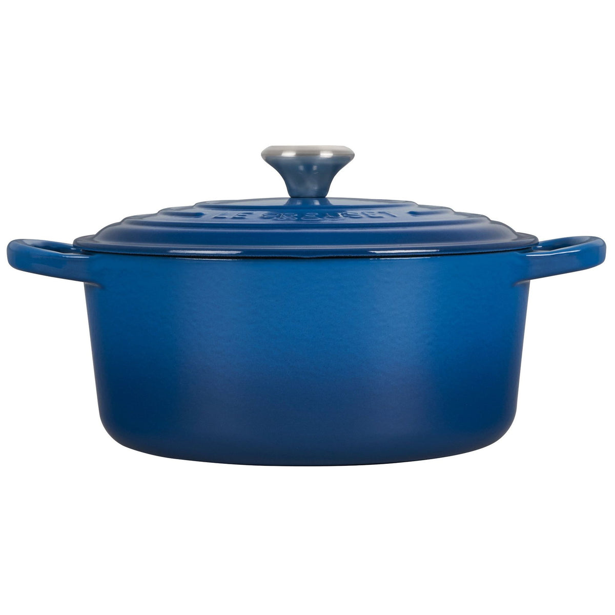  Le Creuset 3.5 Qt. Round Signature Dutch Oven With Stainless Steel Knob | Marseille Blue