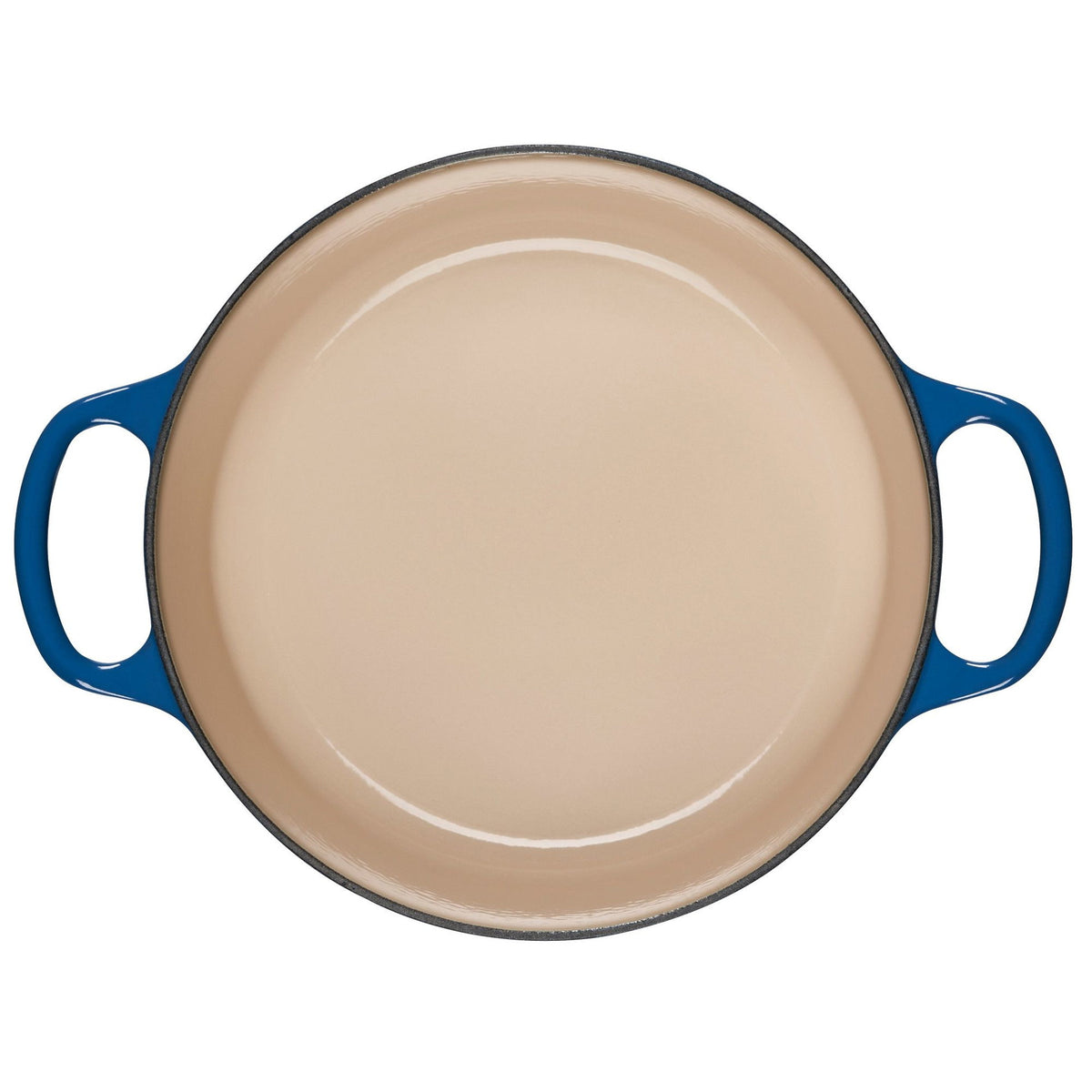  Le Creuset 3.5 Qt. Round Signature Dutch Oven With Stainless Steel Knob | Marseille Blue
