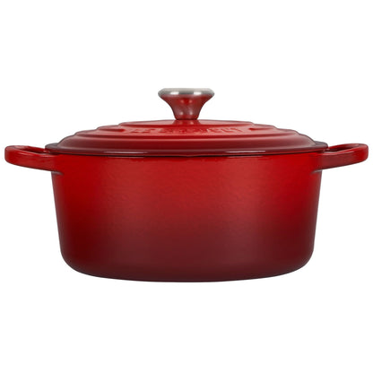  Le Creuset 3.5 Qt. Round Signature Dutch Oven With Stainless Steel Knob | Cerise/Cherry Red