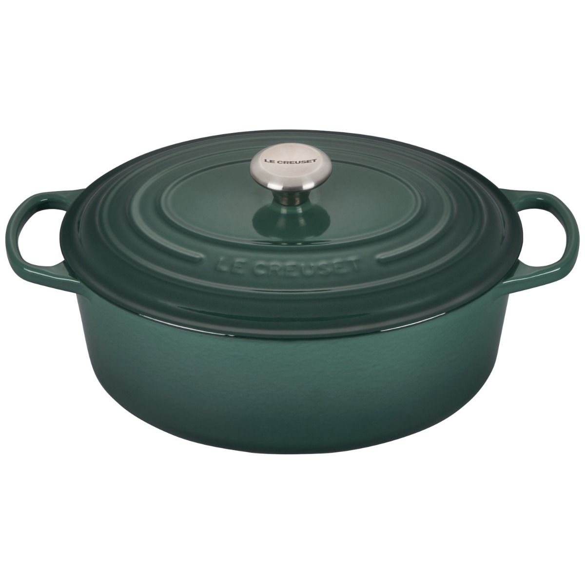  Le Creuset 6.75 Qt. Oval Signature Dutch Oven With Stainless Steel Knob | Artichaut