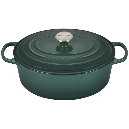  Le Creuset 6.75 Qt. Oval Signature Dutch Oven With Stainless Steel Knob | Artichaut