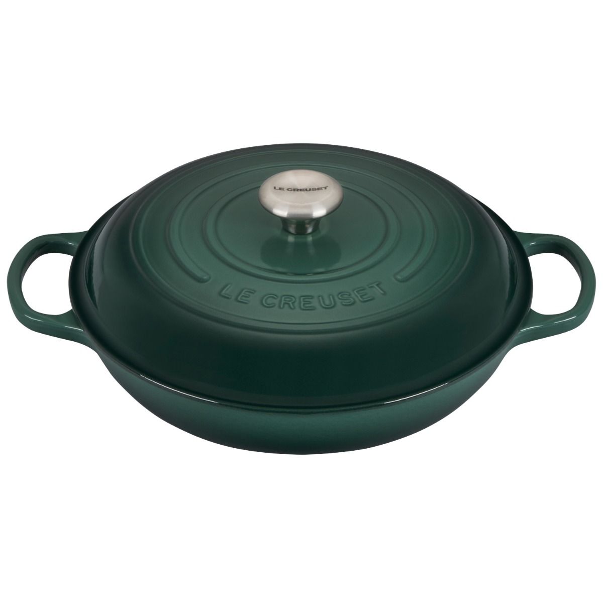  Le Creuset 3.5 Qt. Signature Braiser With Stainless Steel Knob | Artichaut