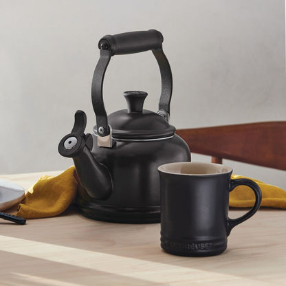  Le Creuset 1.25 Qt. Demi Kettle Tea Pot | Licorice