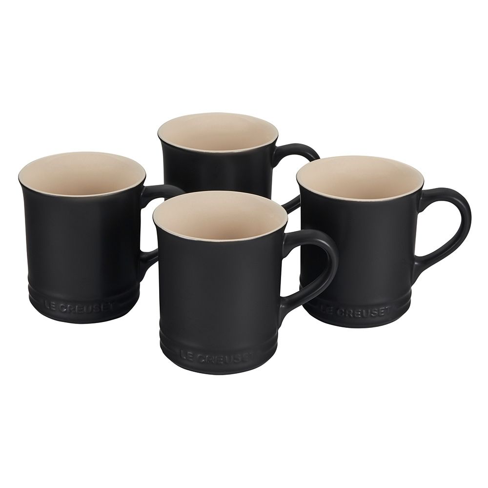  Le Creuset 14oz Mugs (Set Of 4) | Licorice