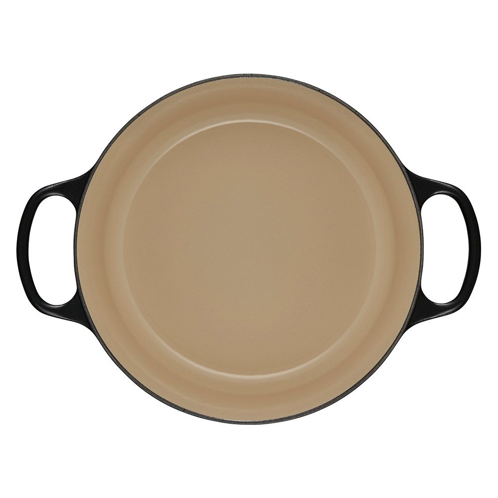  Le Creuset 5.5 Qt. Round Signature Dutch Oven With Stainless Steel Knob | Licorice