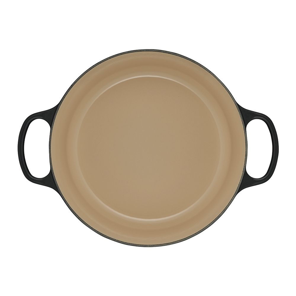  Le Creuset 7.25 Qt. Round Signature Dutch Oven With Stainless Steel Knob | Licorice