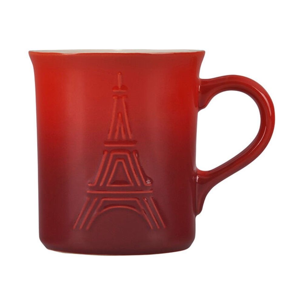  Le Creuset 14oz Mug Eiffel Tower Collection | Cerise