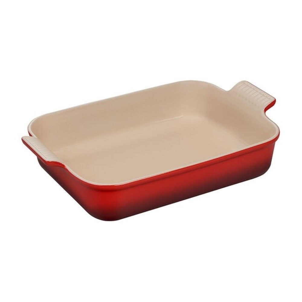  Le Creuset 4 Qt. Rectangular Heritage Baking Dish | Cerise/Cherry Red