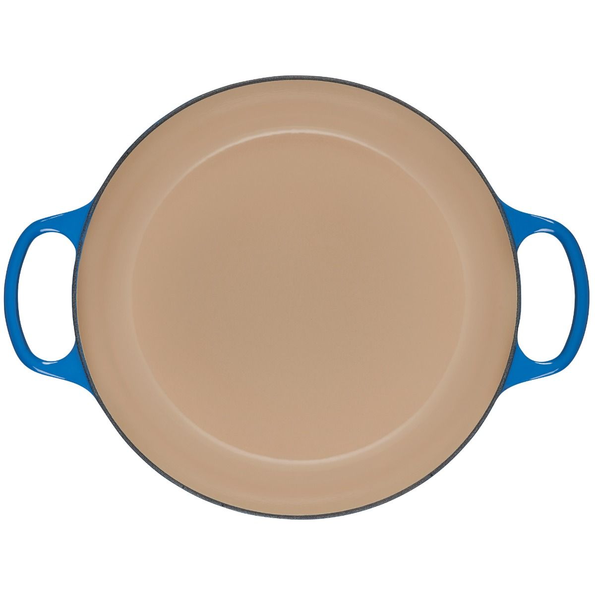  Le Creuset 9 Qt. Round Signature Dutch Oven With Stainless Steel Knob | Marseille Blue
