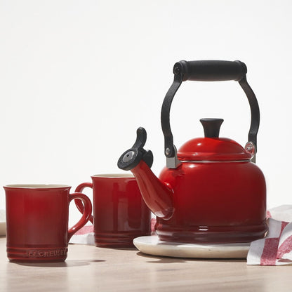  Le Creuset 1.25 Qt. Demi Kettle Tea Pot | Cerise/Cherry Red