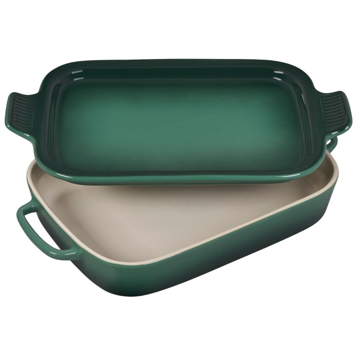  Le Creuset 2.75 Qt. Rectangular Heritage Baking Dish With Platter Lid | Artichaut
