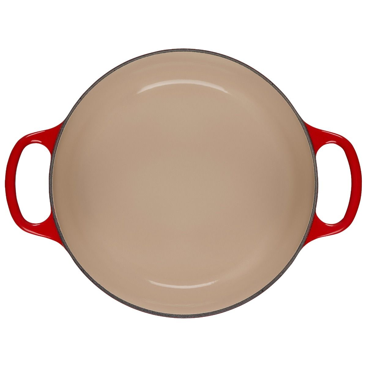  Le Creuset 3.5 Qt. Round Signature Dutch Oven With Stainless Steel Heart Knob | Cerise/Cherry Red