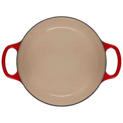  Le Creuset 3.5 Qt. Round Signature Dutch Oven With Stainless Steel Heart Knob | Cerise/Cherry Red