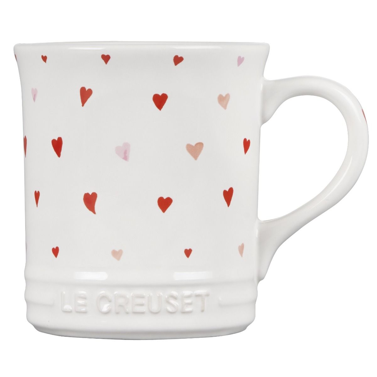  Le Creuset L'Amour Collection 14oz Mug With Heart Applique | White