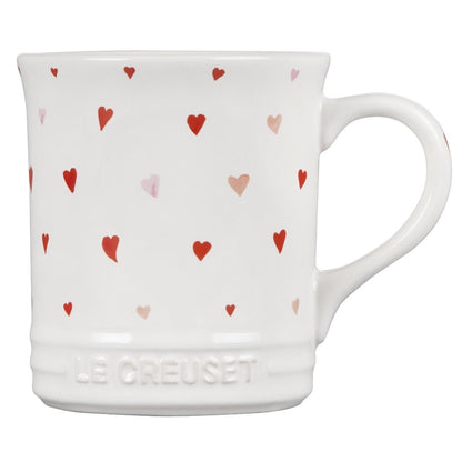  Le Creuset L'Amour Collection 14oz Mug With Heart Applique | White