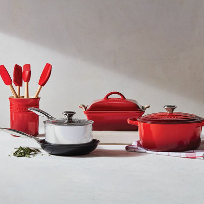  Le Creuset 12-Piece Mixed Material Cookware Set | Cerise
