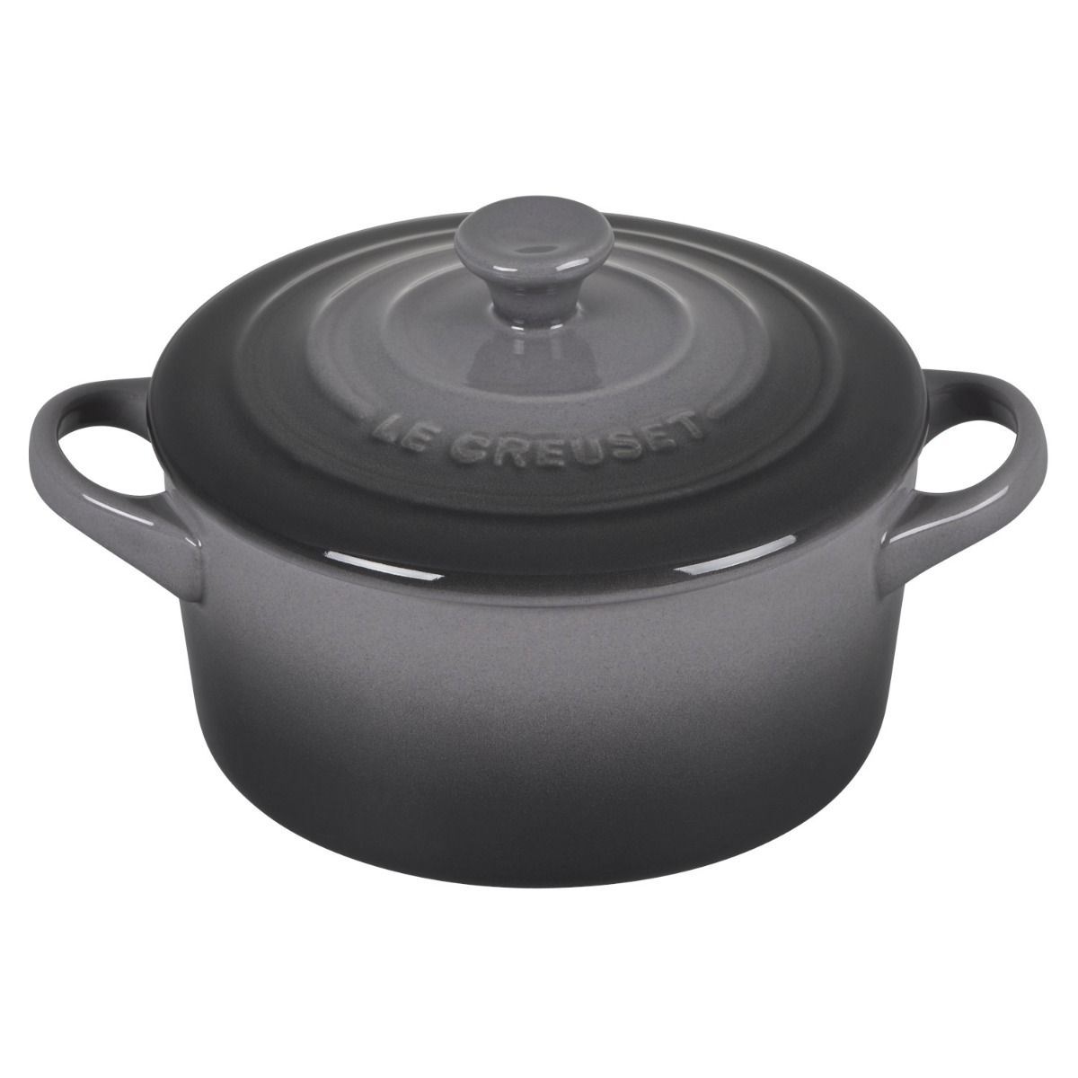 Le Creuset 14oz Round Mini Cocotte | Oyster Grey