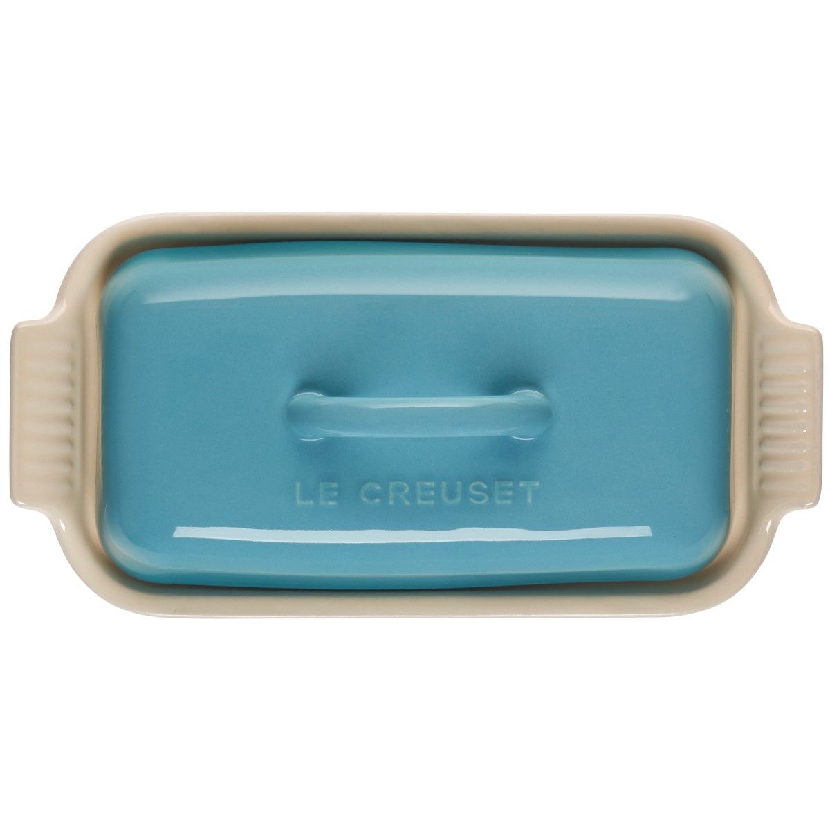  Le Creuset Heritage Butter Dish | Caribbean Blue