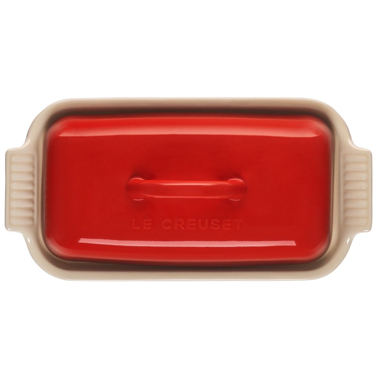  Le Creuset Heritage Butter Dish | Cerise/Cherry Red