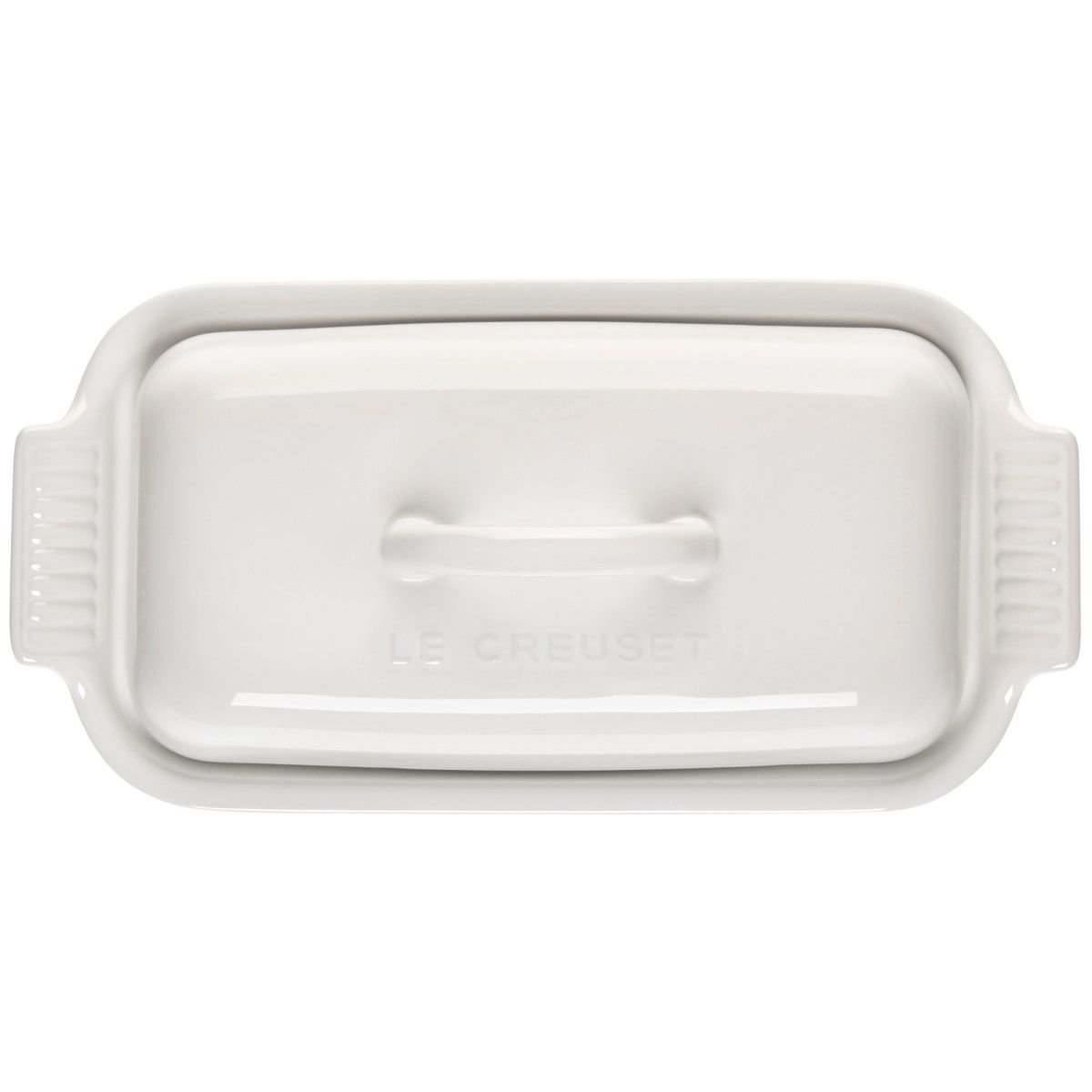  Le Creuset Heritage Butter Dish | White