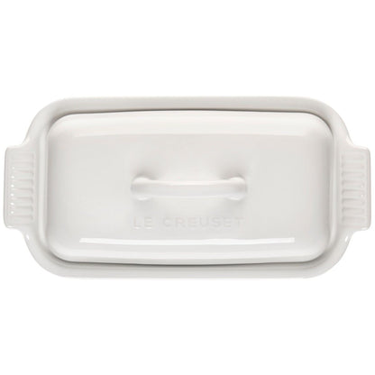  Le Creuset Heritage Butter Dish | White