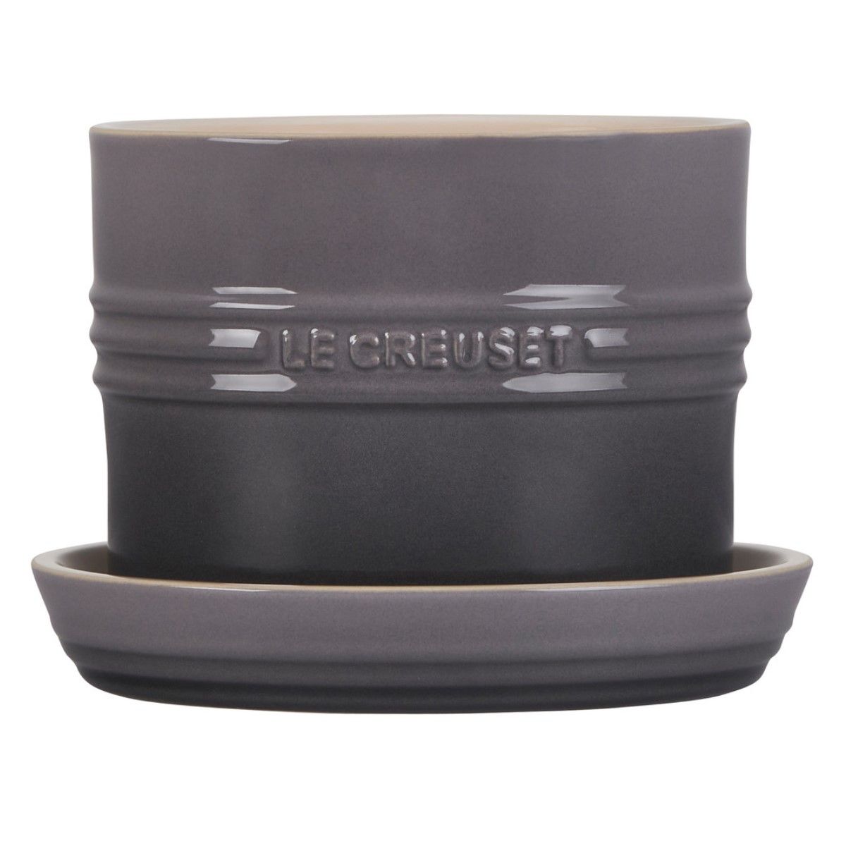  Le Creuset 5.5" Herb Planter | Oyster