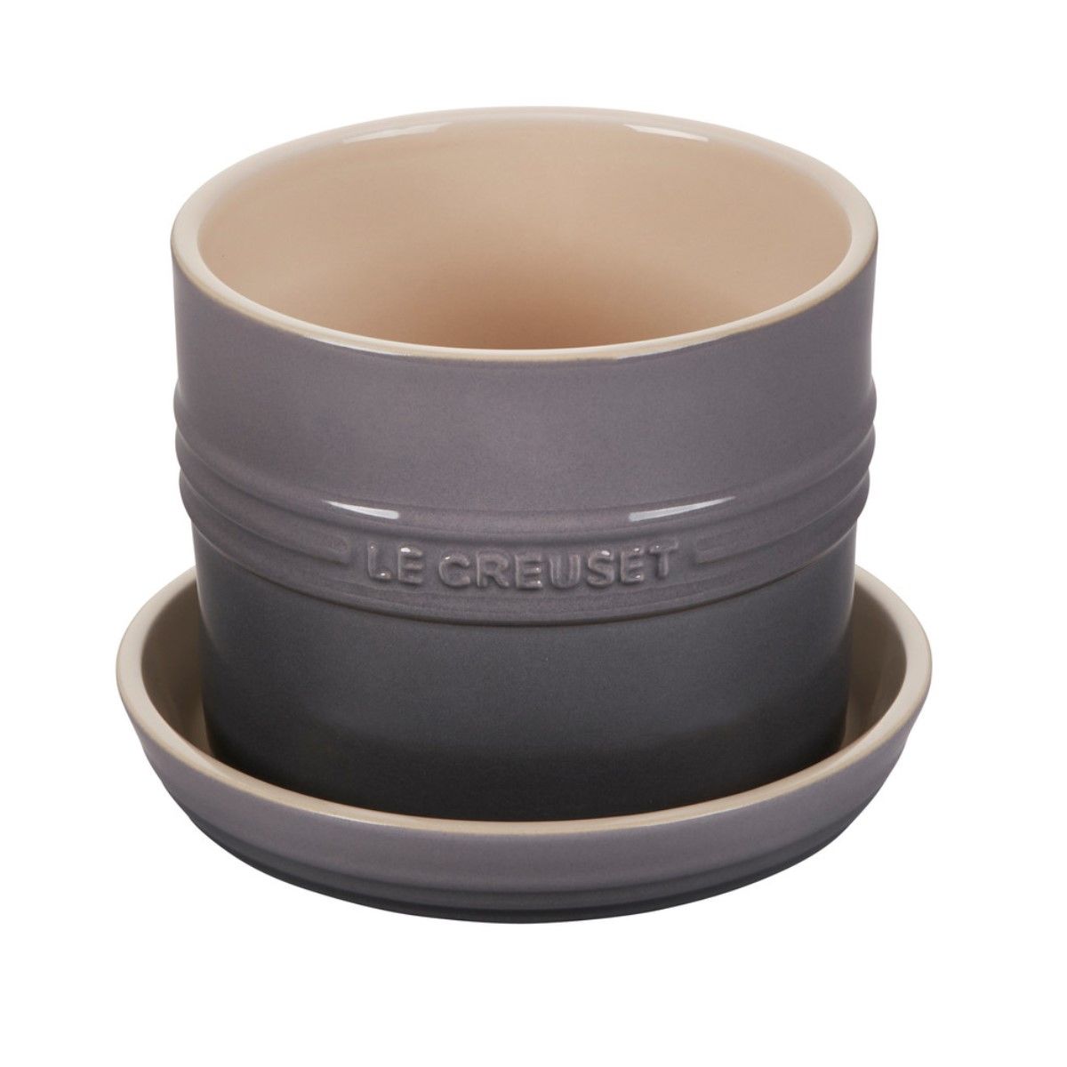  Le Creuset 5.5" Herb Planter | Oyster