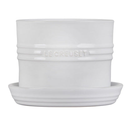  Le Creuset 5.5" Herb Planter | White