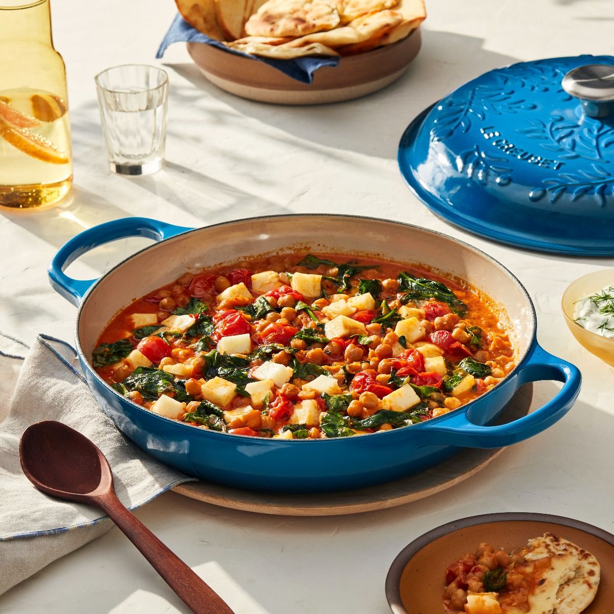  Le Creuset Olive Branch Collection 3.5 Qt. Signature Braiser | Marseille