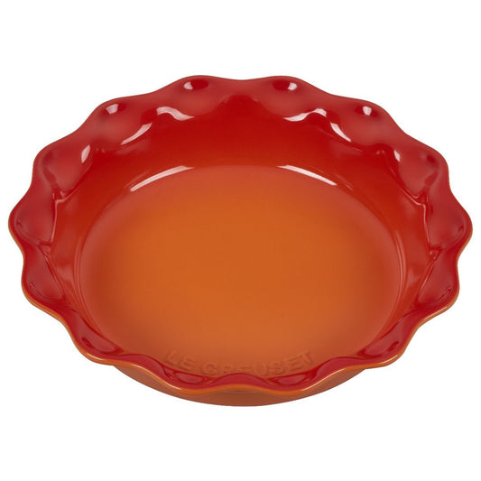  Le Creuset 9" Heritage Pie Dish | Flame