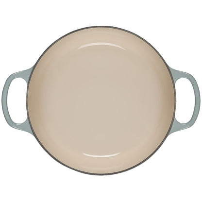  Le Creuset 4.5 Qt. Round Signature Dutch Oven With Stainless Steel Knob | Sea Salt