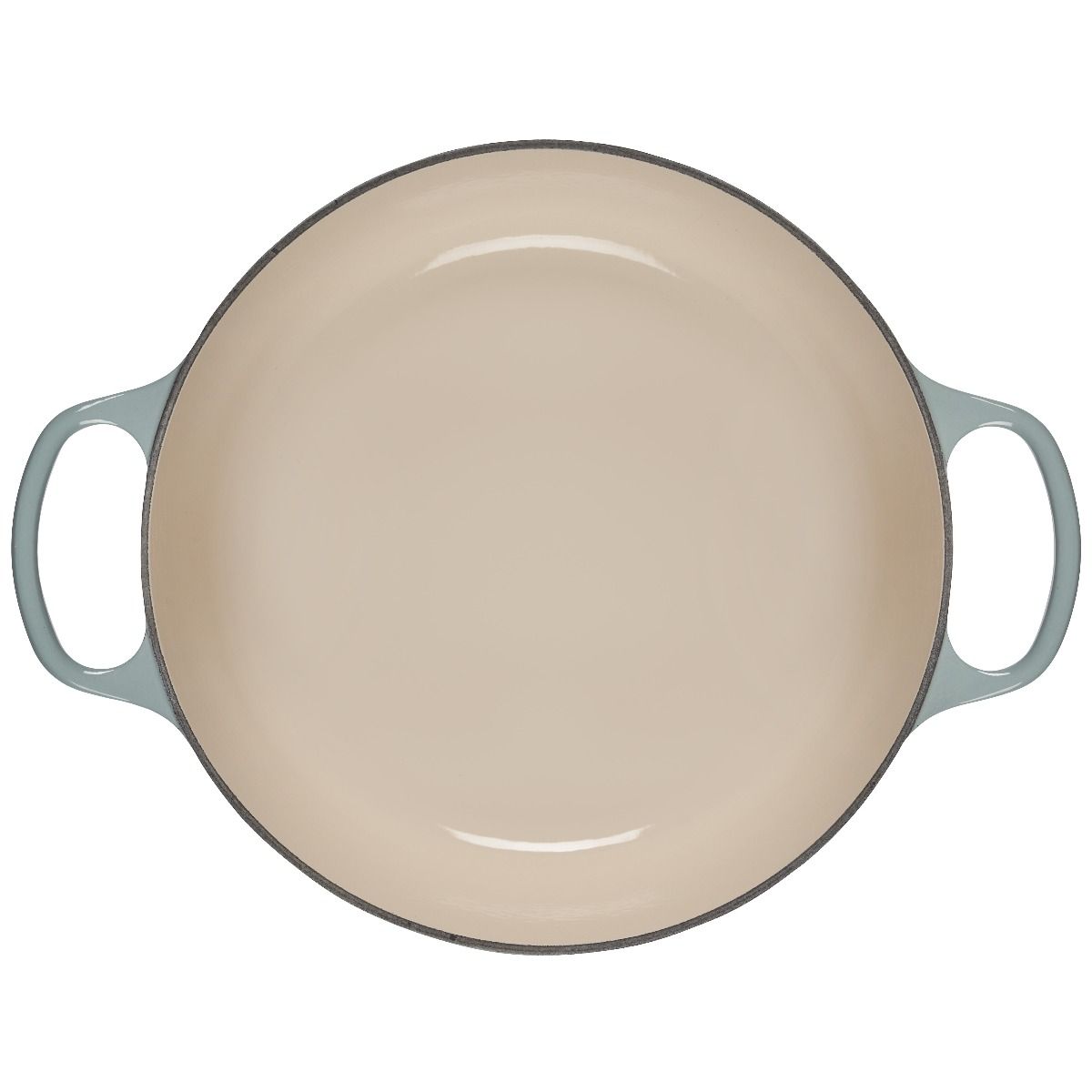  Le Creuset 7.25 Qt. Round Signature Dutch Oven With Stainless Steel Knob | Sea Salt
