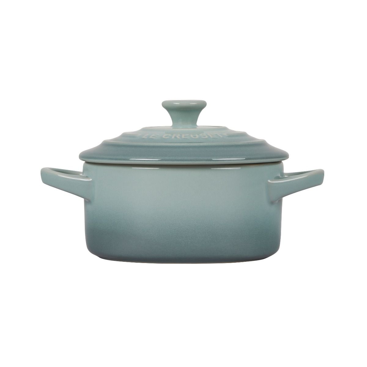  Le Creuset 8oz Round Mini Cocotte | Sea Salt