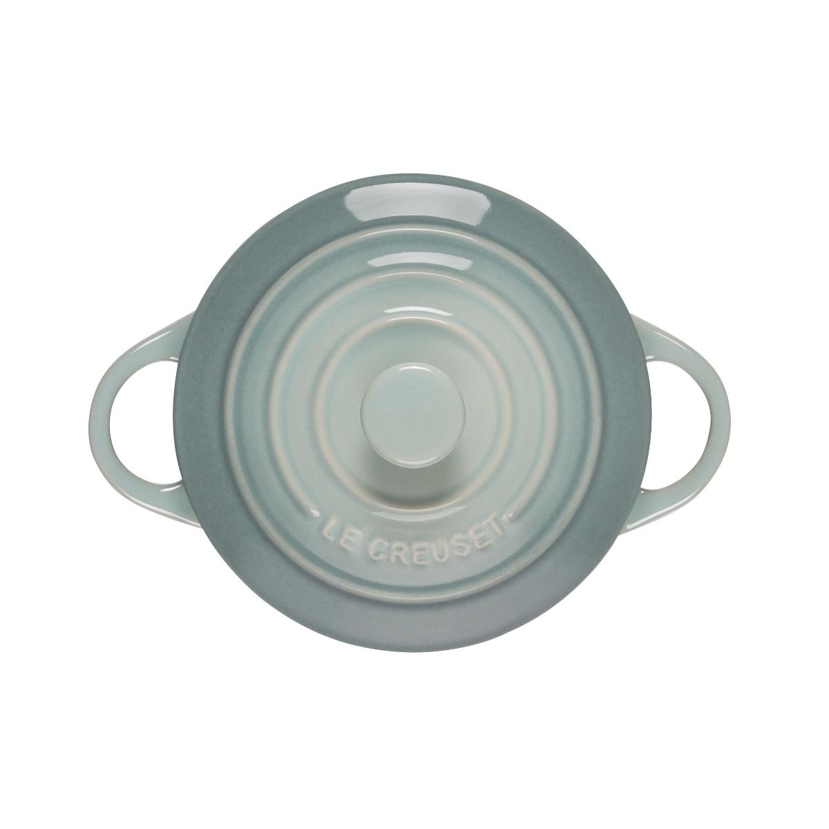  Le Creuset 8oz Round Mini Cocotte | Sea Salt