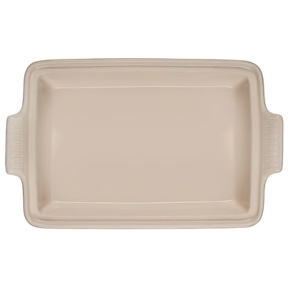  Le Creuset 4 Qt. Rectangular Heritage Covered Casserole | Sea Salt
