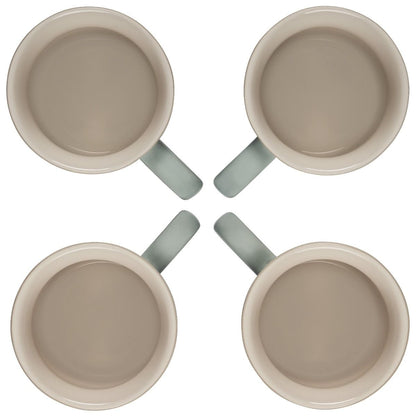  Le Creuset 14oz Mugs Set Of 4 | Sea Salt