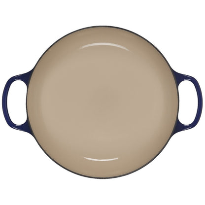  Le Creuset Olive Branch Collection 3.5 Qt. Signature Braiser | Indigo Blue