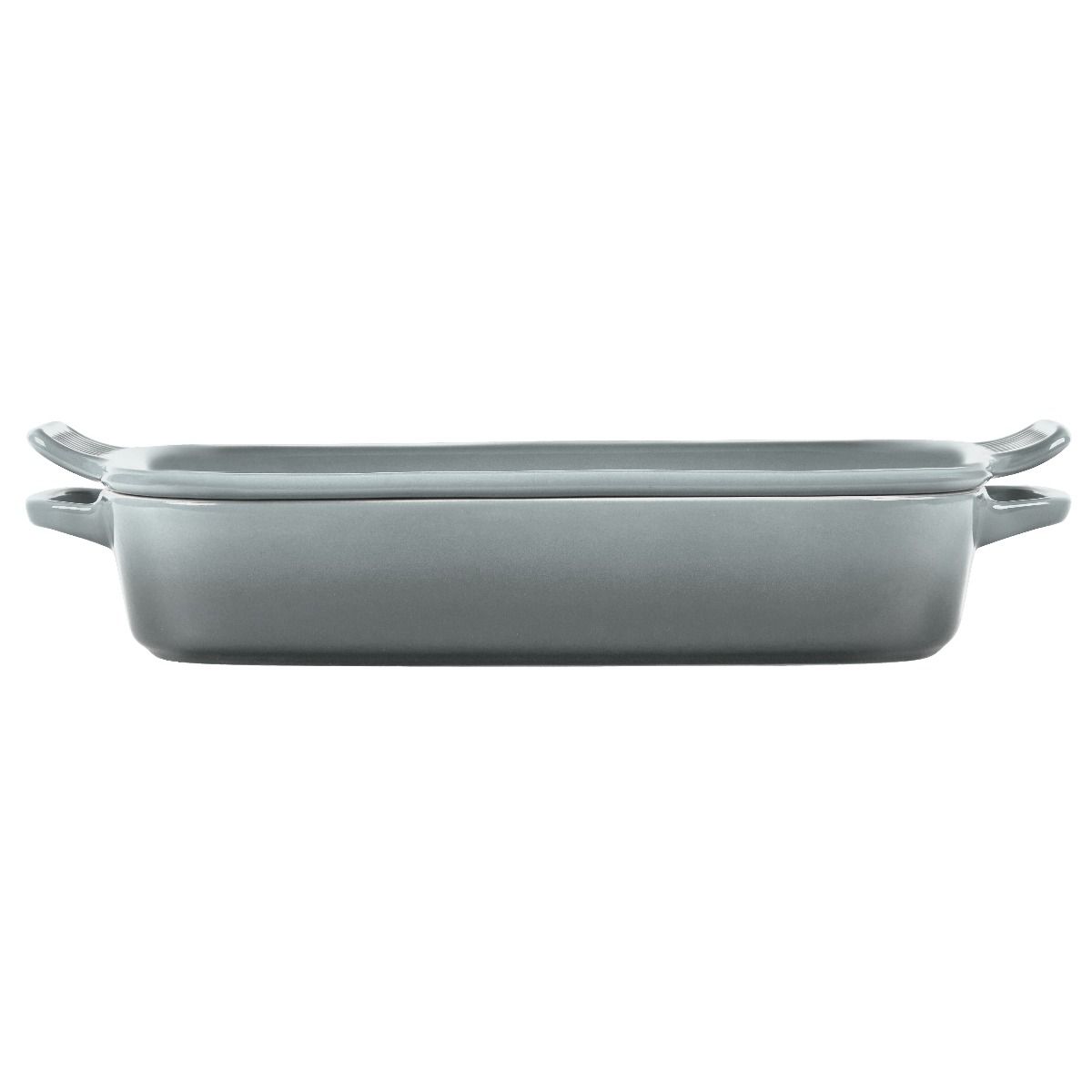  Le Creuset 2.75 Qt. Rectangular Heritage Baking Dish With Platter Lid | Sea Salt