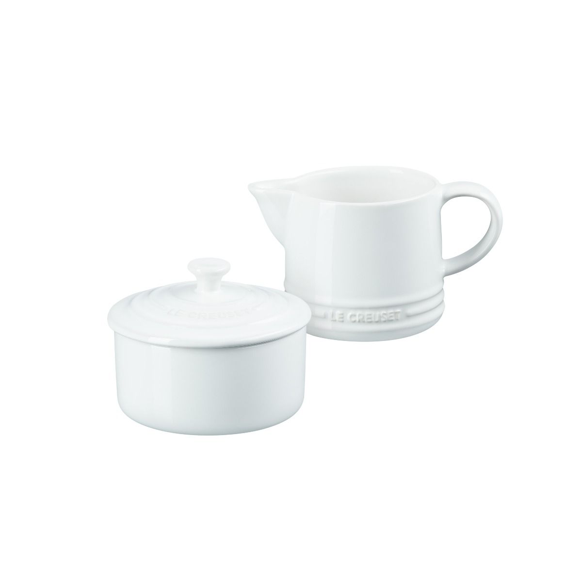  Le Creuset Signature Cream & Sugar Set | White
