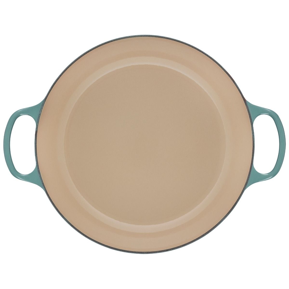  Le Creuset 5 Qt. Signature Enameled Cast Iron Braiser With Stainless Steel Knob | Sea Salt