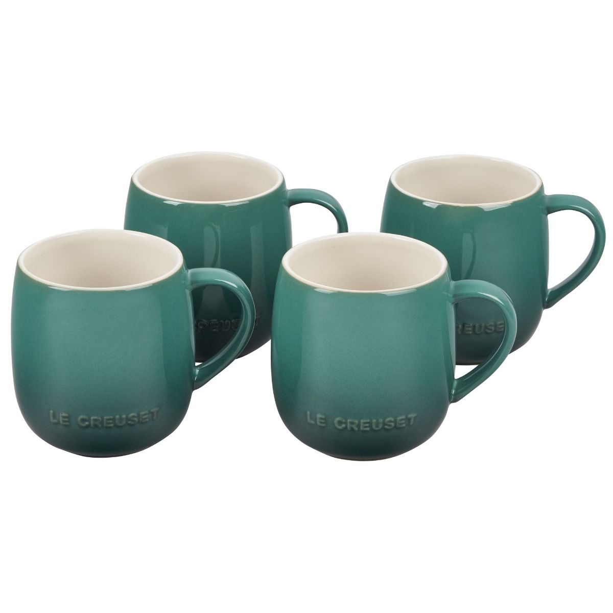  Le Creuset 13oz Heritage Mugs (Set Of 4) | Artichaut