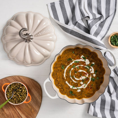  Le Creuset 4 Qt. Pumpkin Cocotte | Meringue