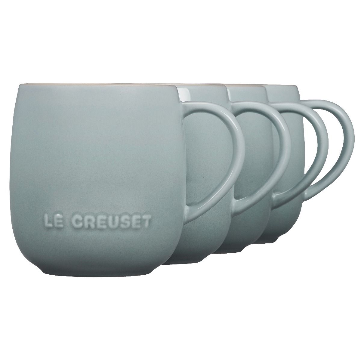  Le Creuset 13oz Heritage Mugs (Set Of 4) | Sea Salt